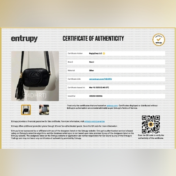 BF34❤️ Gucci Soho Disco Crossbody bag - Picture 15 of 15